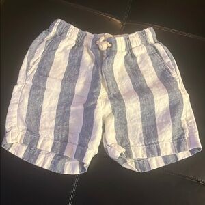 Crewcuts (J Crew) Striped Blue and White Boys Shorts, size 10